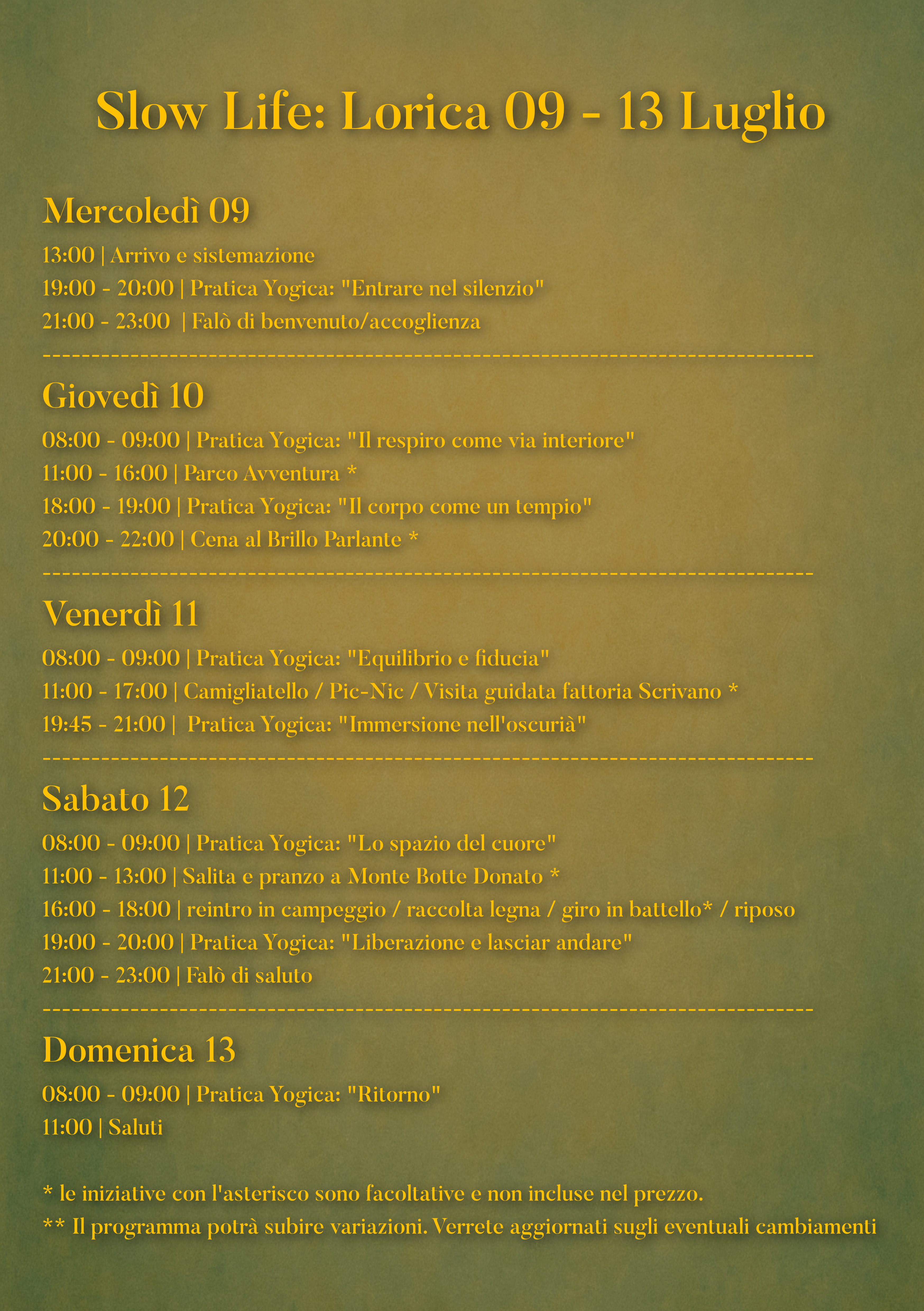 Programma